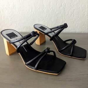 Dolce Vita Knotted Block Heel Strappy Sandal Size 8.5